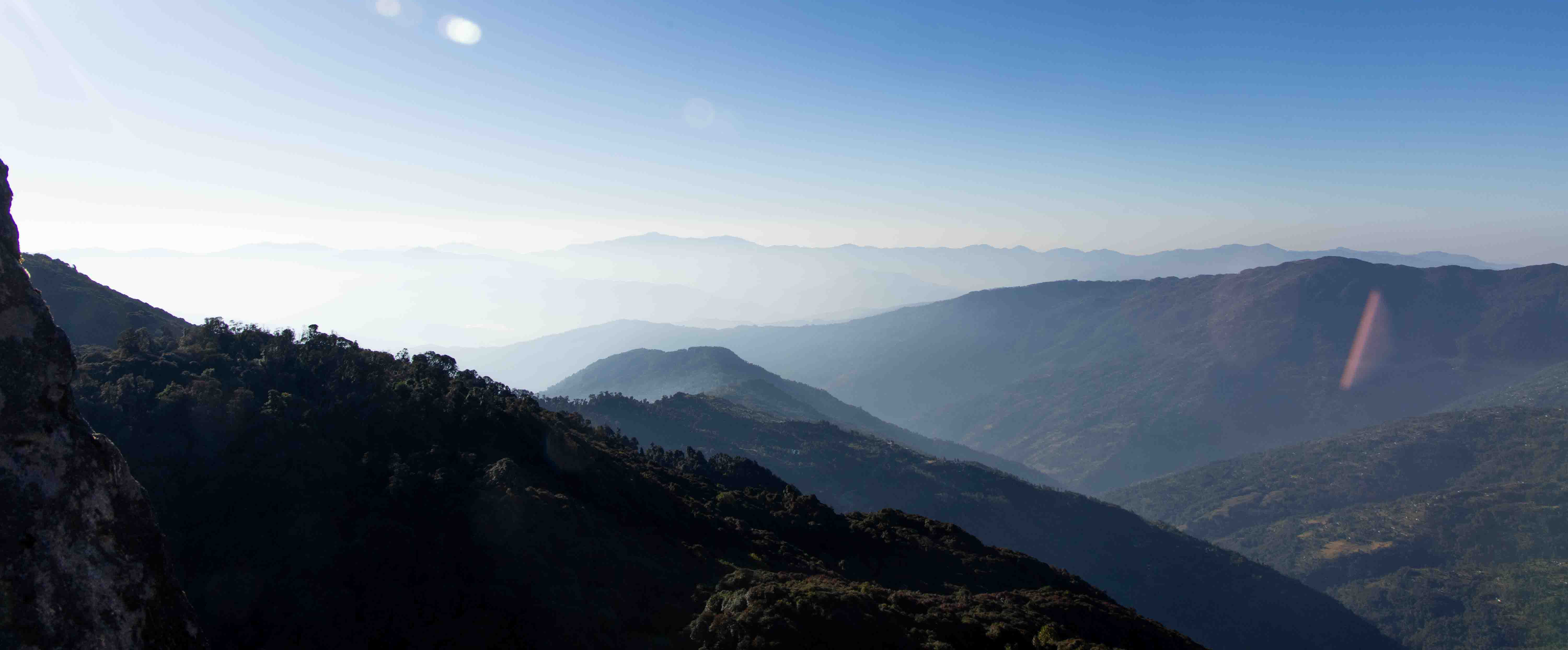 Himalayan mountains landscape